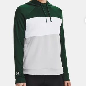 Women’s NWT Under Armour Qualifier Color Blocked Hoodie